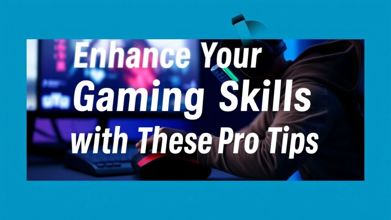 Enhance Your Gaming Skills with These Pro Tips