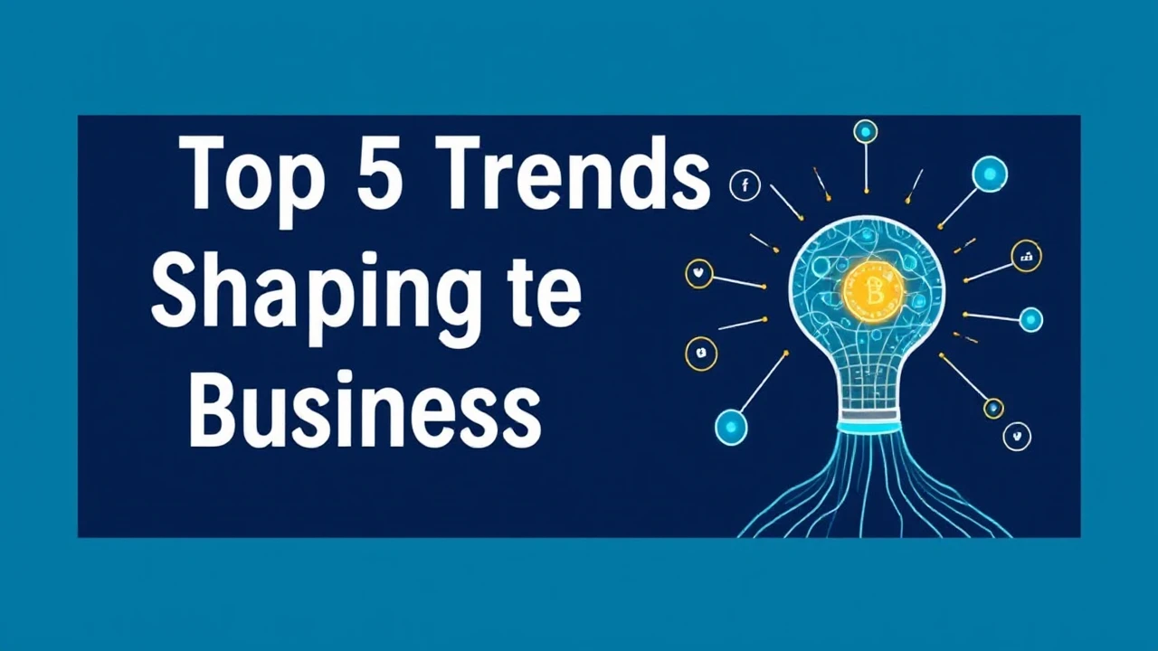 Delving into the Top 5 Trends Shaping the Future of Business Innovation