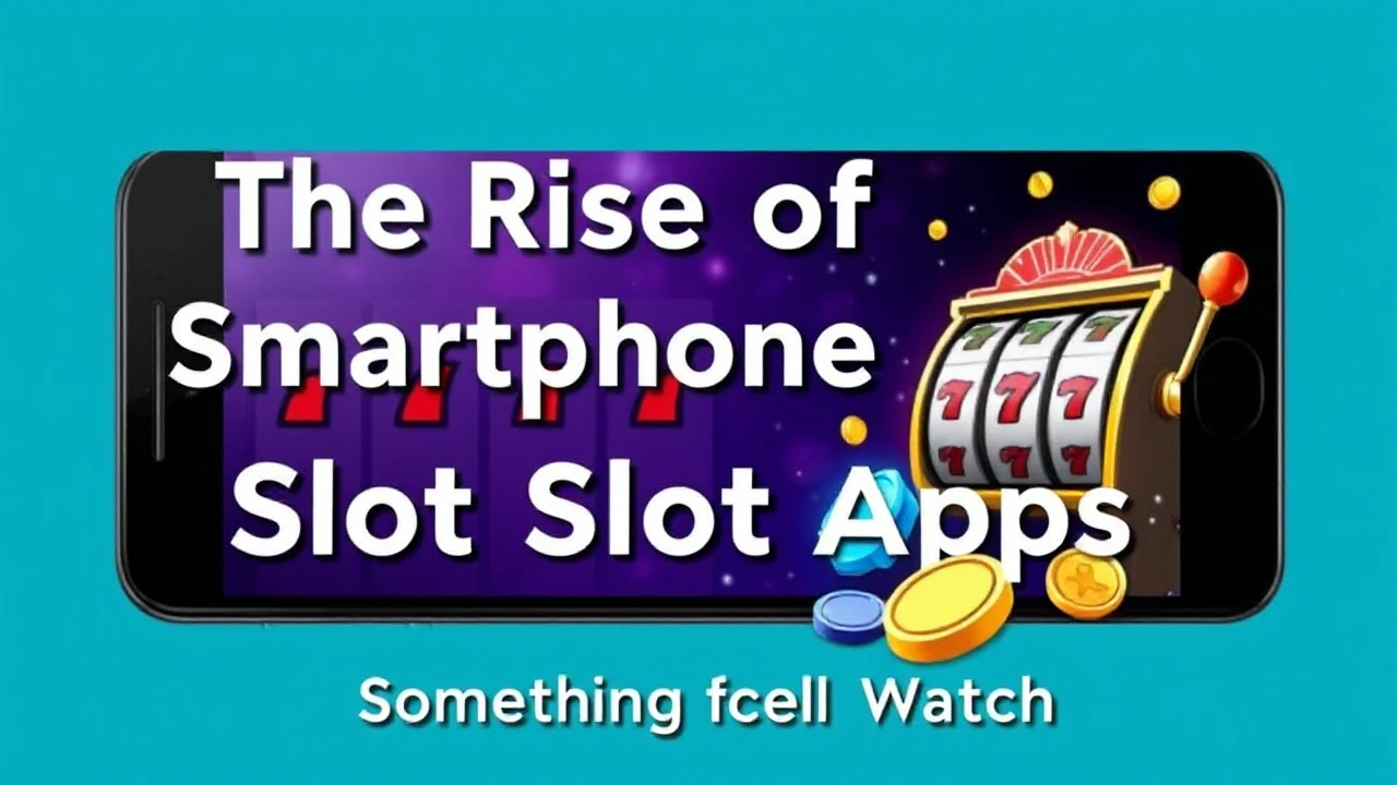 The Rise of Smartphone Slot Apps: Something to Watch