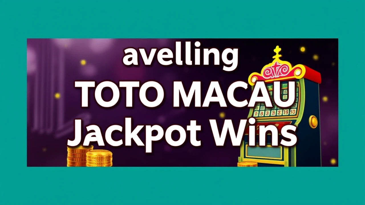 Unraveling Toto Macau Jackpot Wins: An In-Depth Overview