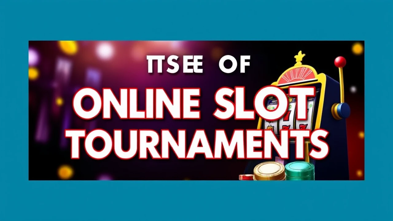 The Rise of Online Slot Tournaments: A Detailed Analysis