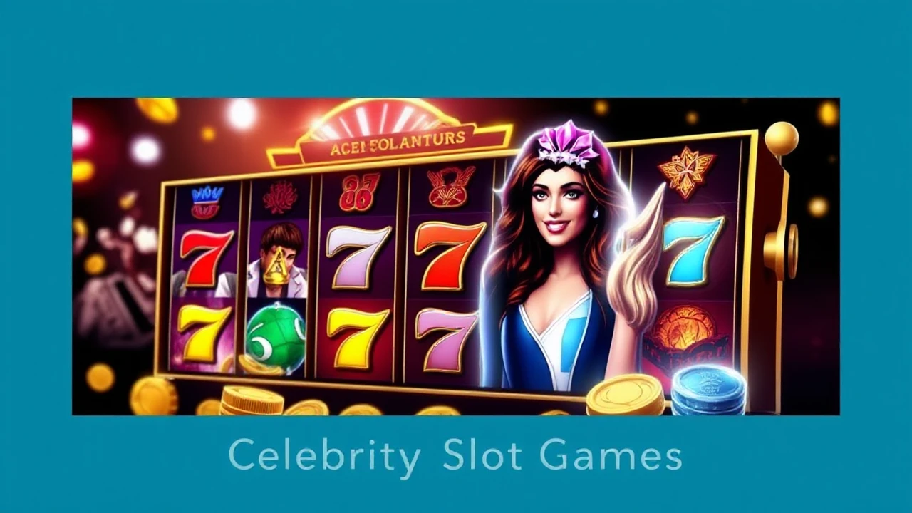 The Allure of Celebrity Themed Casino Slot Games