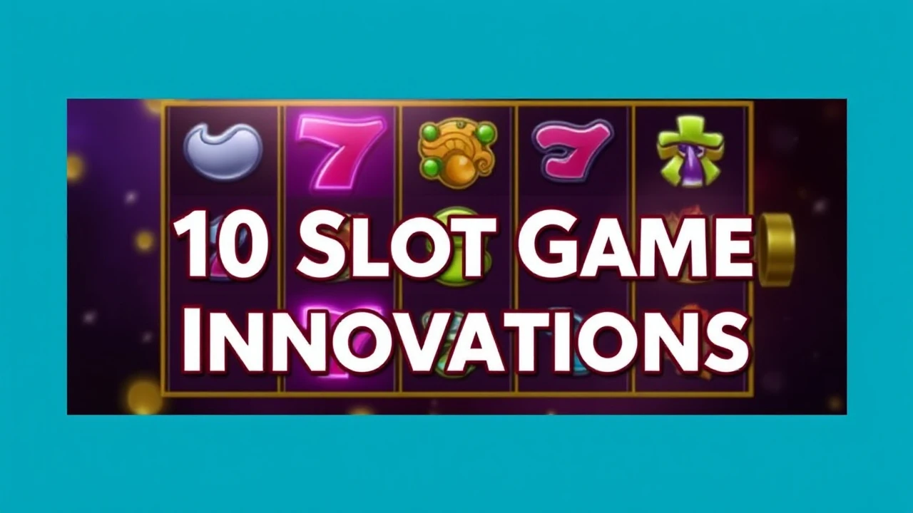 Shaping the Industry: 10 Slot Game Innovations
