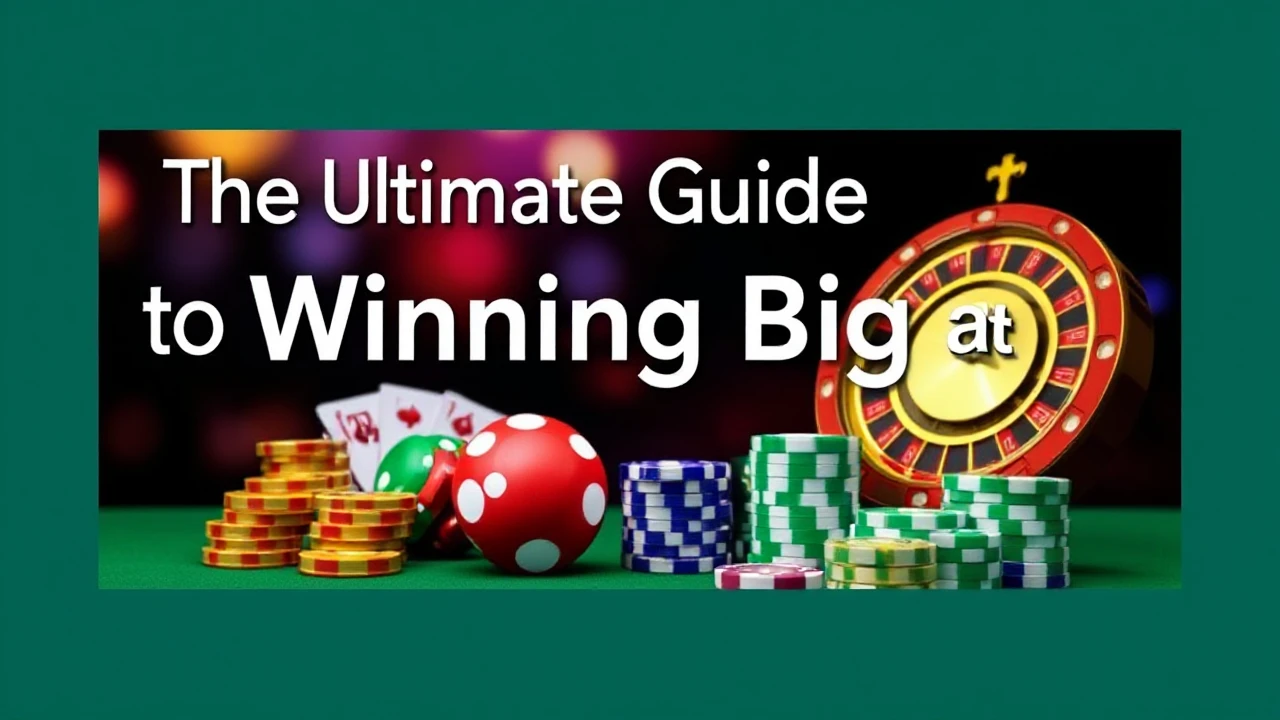 The Ultimate Guide to Winning Big at Casinos