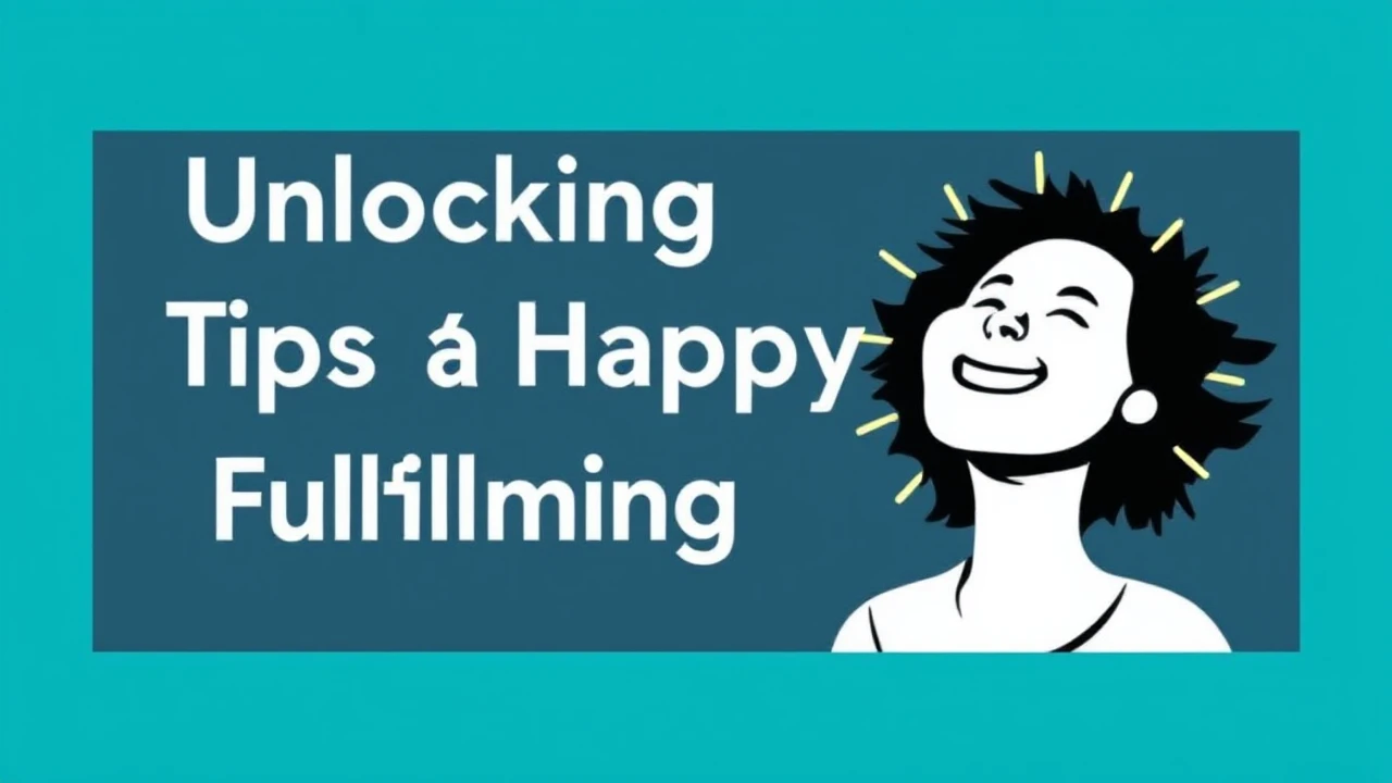 Unlocking the Tips to a Happy and Fulfilling Lifestyle