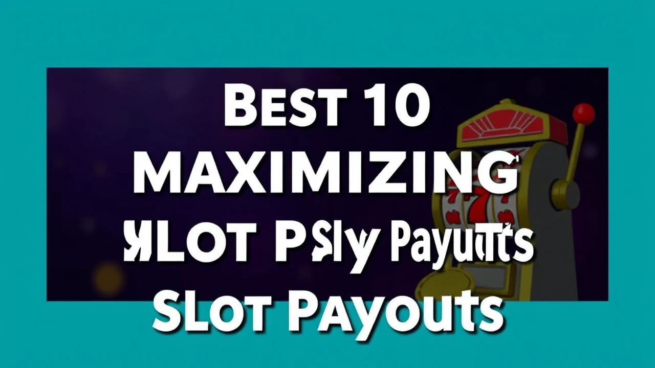 Best 10 Strategies for Maximizing Slot Payouts