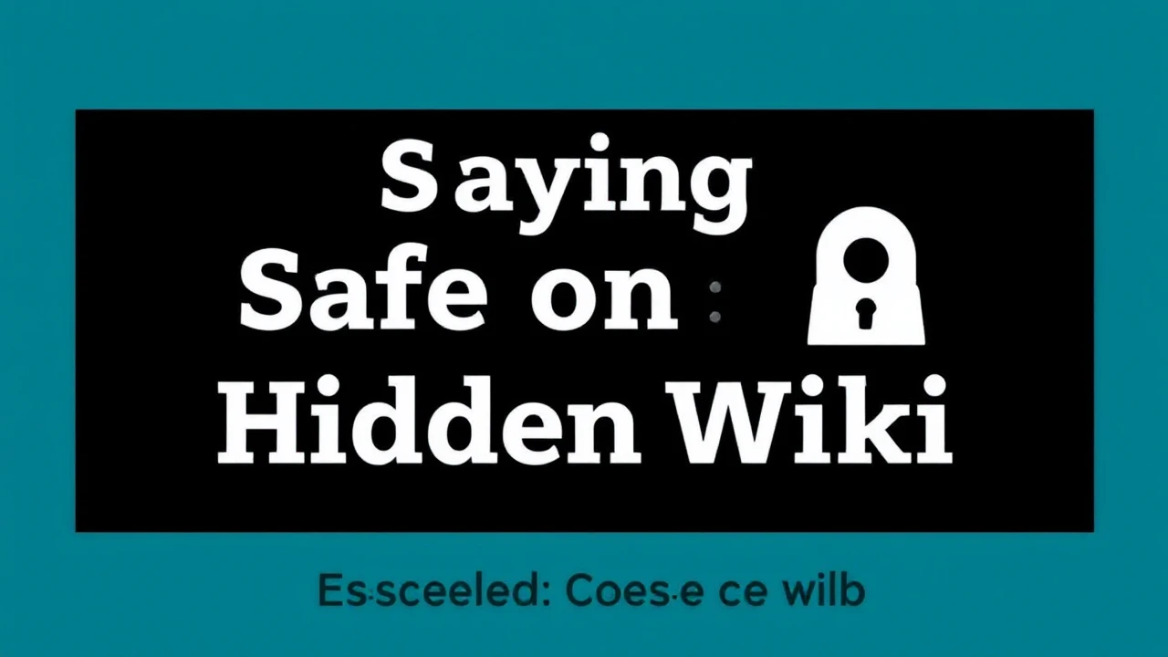 Staying Safe on the Hidden Wiki: Essential Security Measures