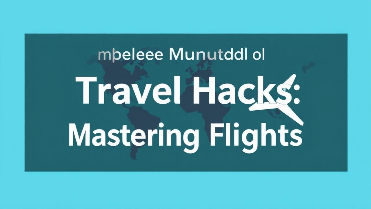 Complete Manual on Travel Hacks: Mastering Cheap Flights