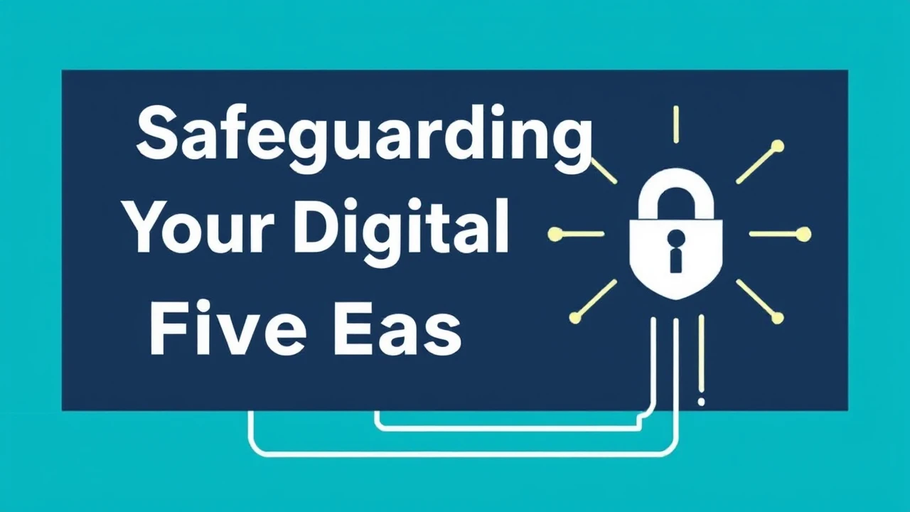 Safeguarding Your Digital Devices: Five Easy Tips