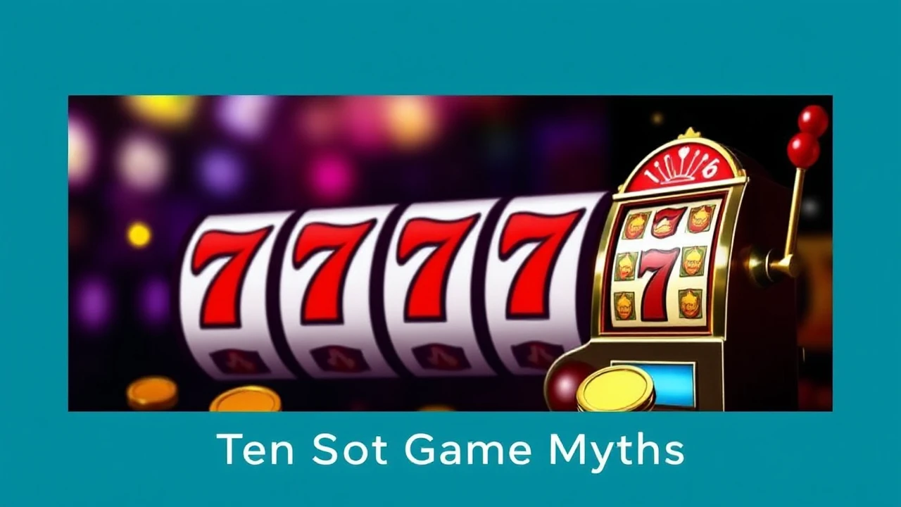 Debunking Ten Slot Game Myths: Unveiling Reality from Mythology