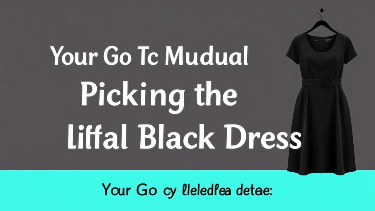 Your Go-To Manual of Picking the Ideal Little Black Dress