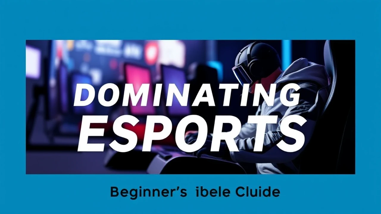 Dominating Esports: A Beginner's Guide to Competitive Gaming