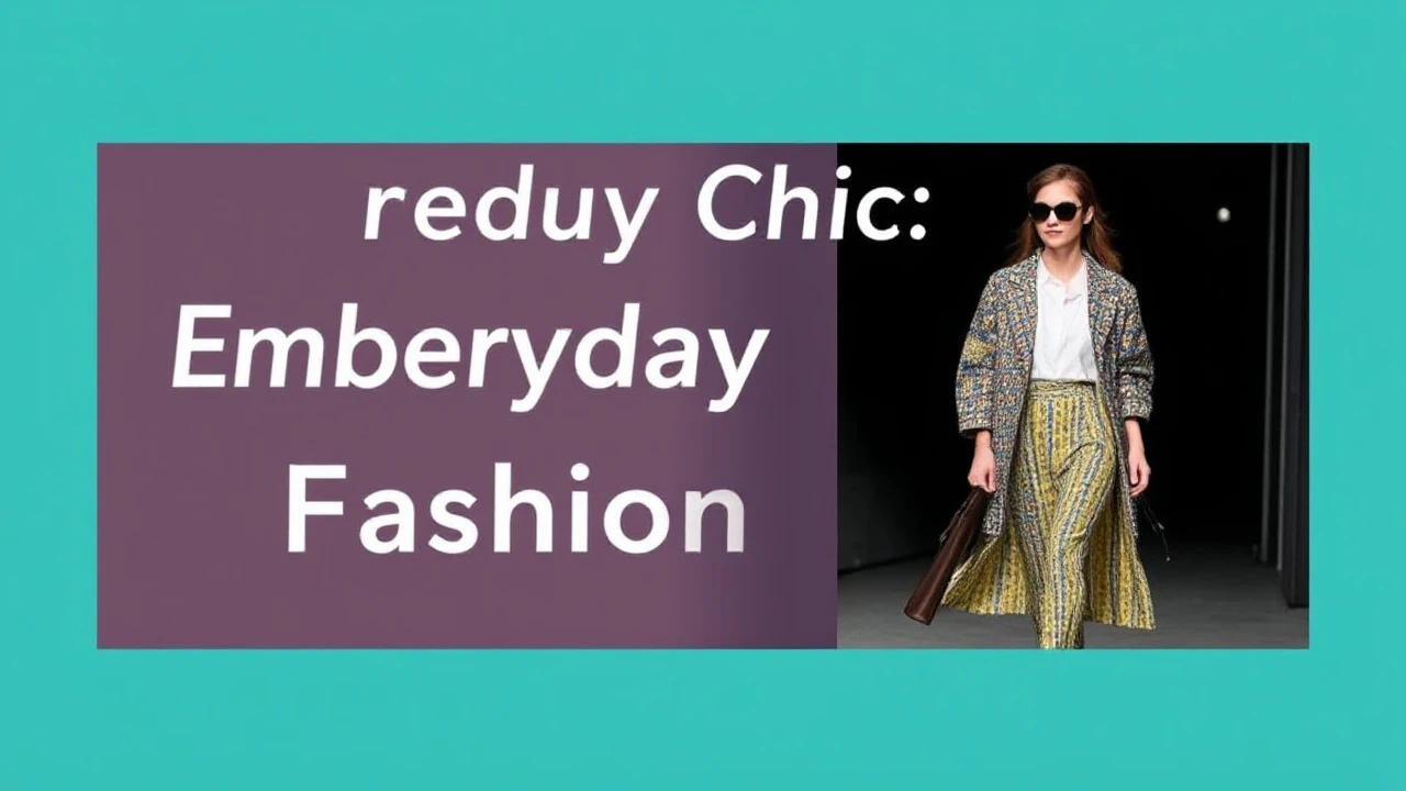 Everyday Chic: Embracing Runway Fashion Trends
