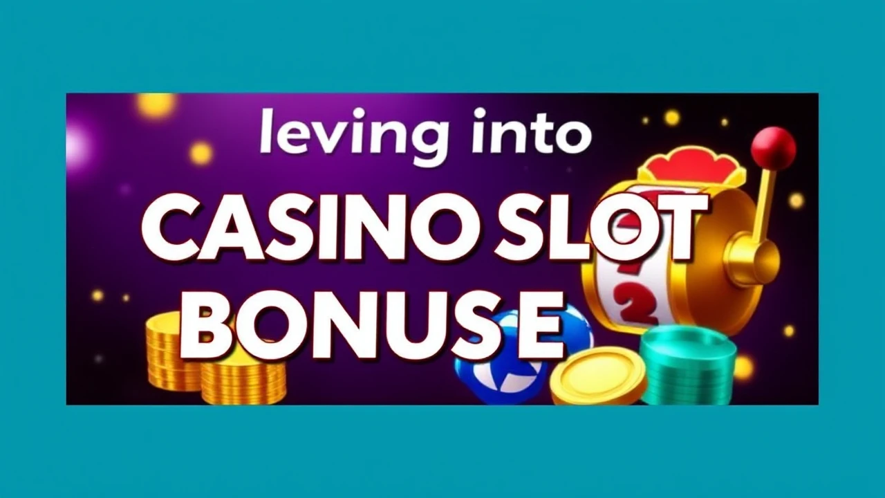 Delving into Casino Slot Bonuses: The Journey for Enthusiasts
