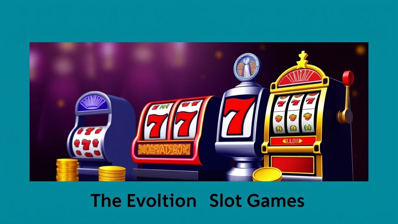 The Evolution of Slot Games: A Detailed Explanation