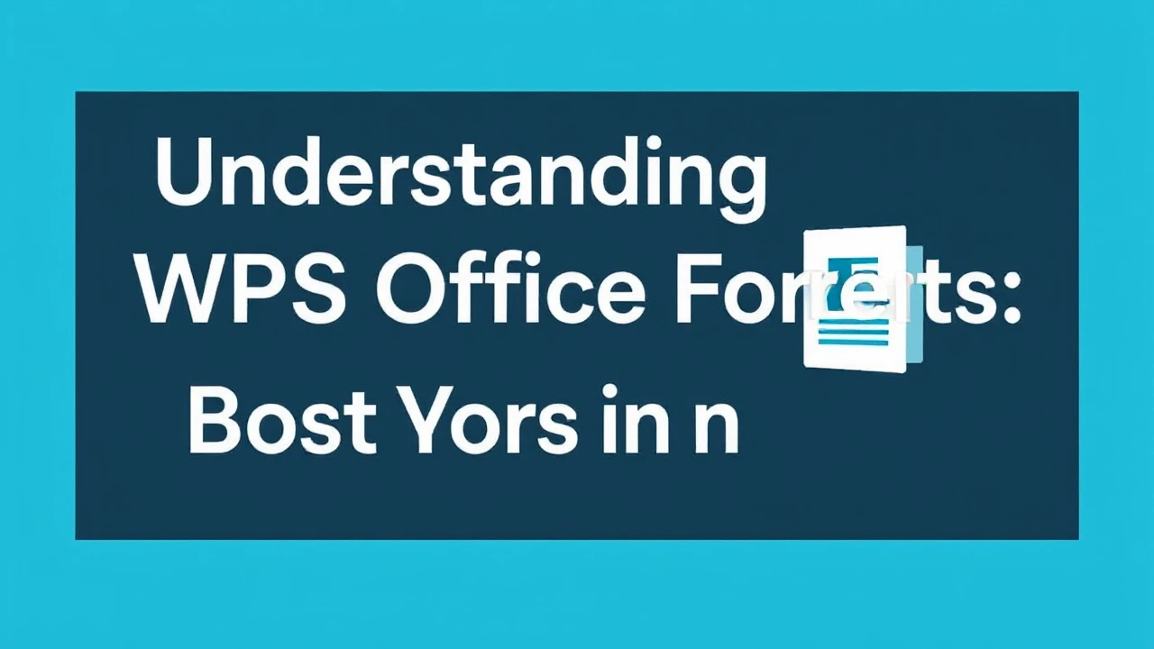 Understanding WPS Office Formats: Boost Your Works In No Time