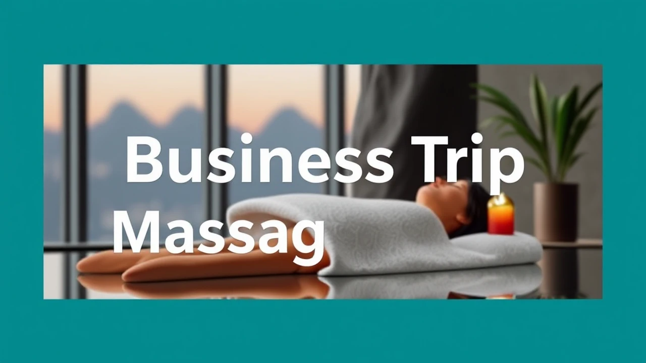 Exploring the Latest Business Trip Massage Trends: An Essential for Business Professionals