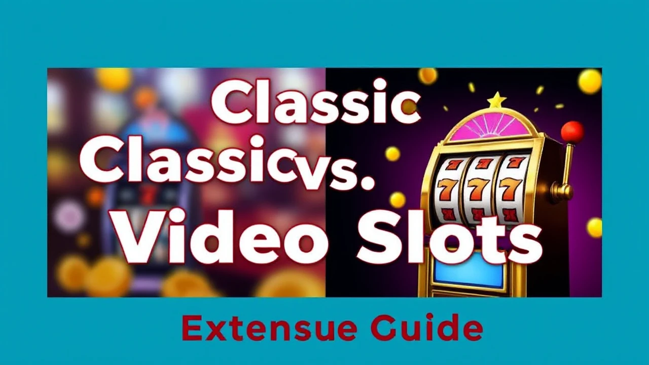 Classic vs. Video Slots: An Extensive Guide