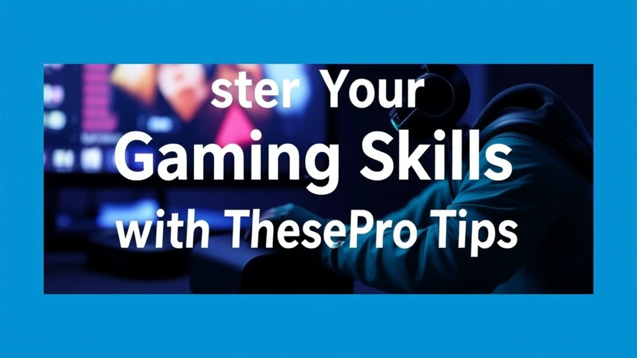 Master Your Gaming Skills with These Pro Tips