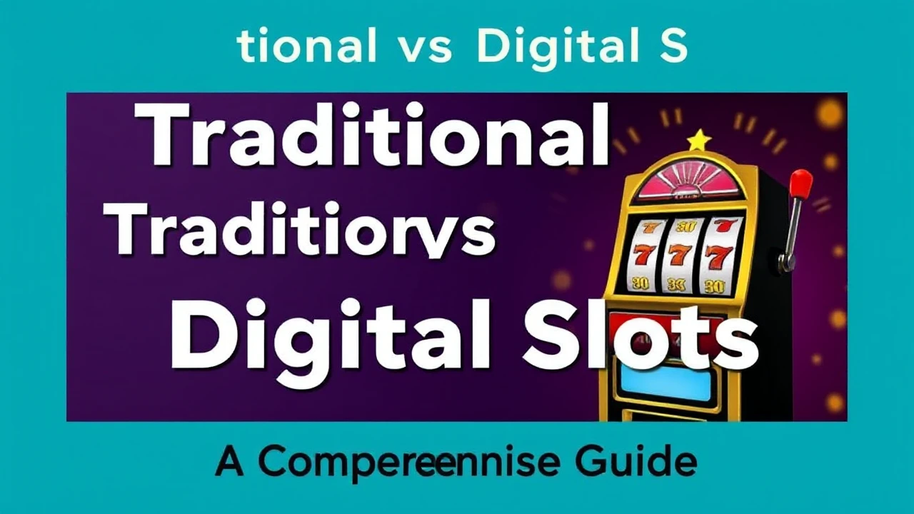 Traditional vs Digital Slots: A Comprehensive Guide