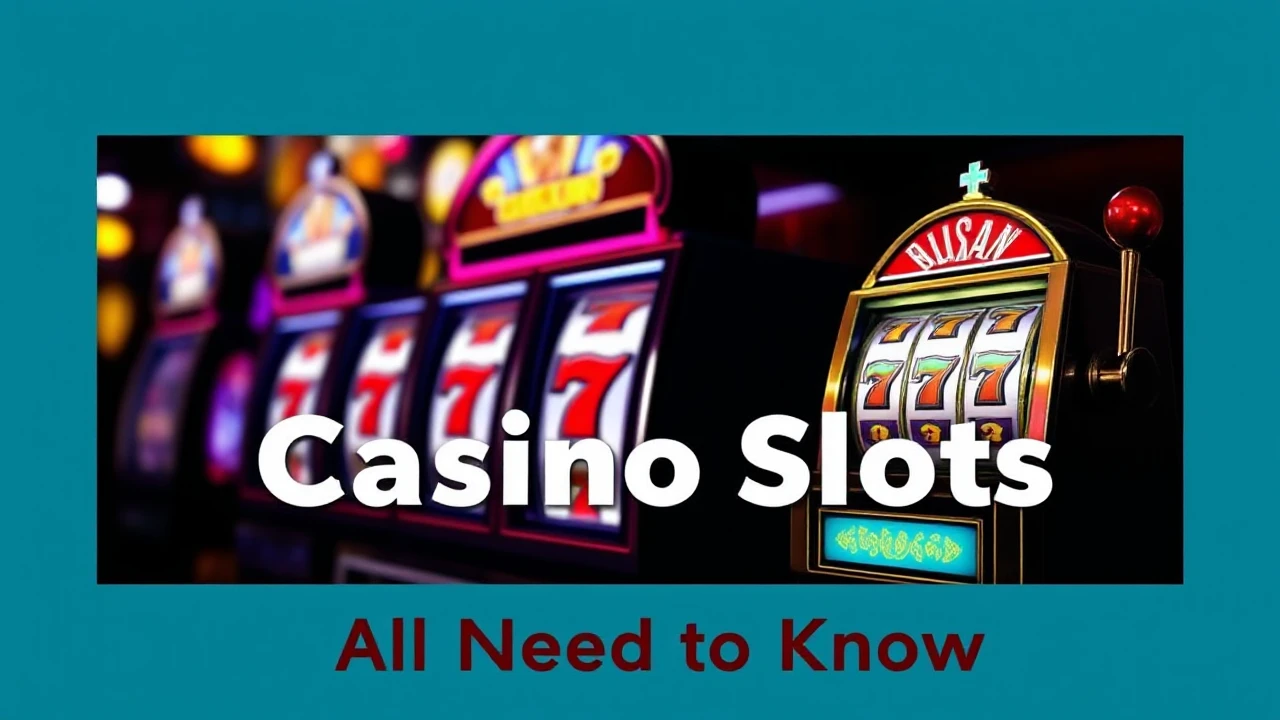 Becoming a Pro at Casino Slots: All You Need to Know