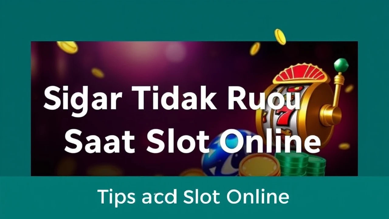 Tips Agar Tidak Rugi Saat Slot Online