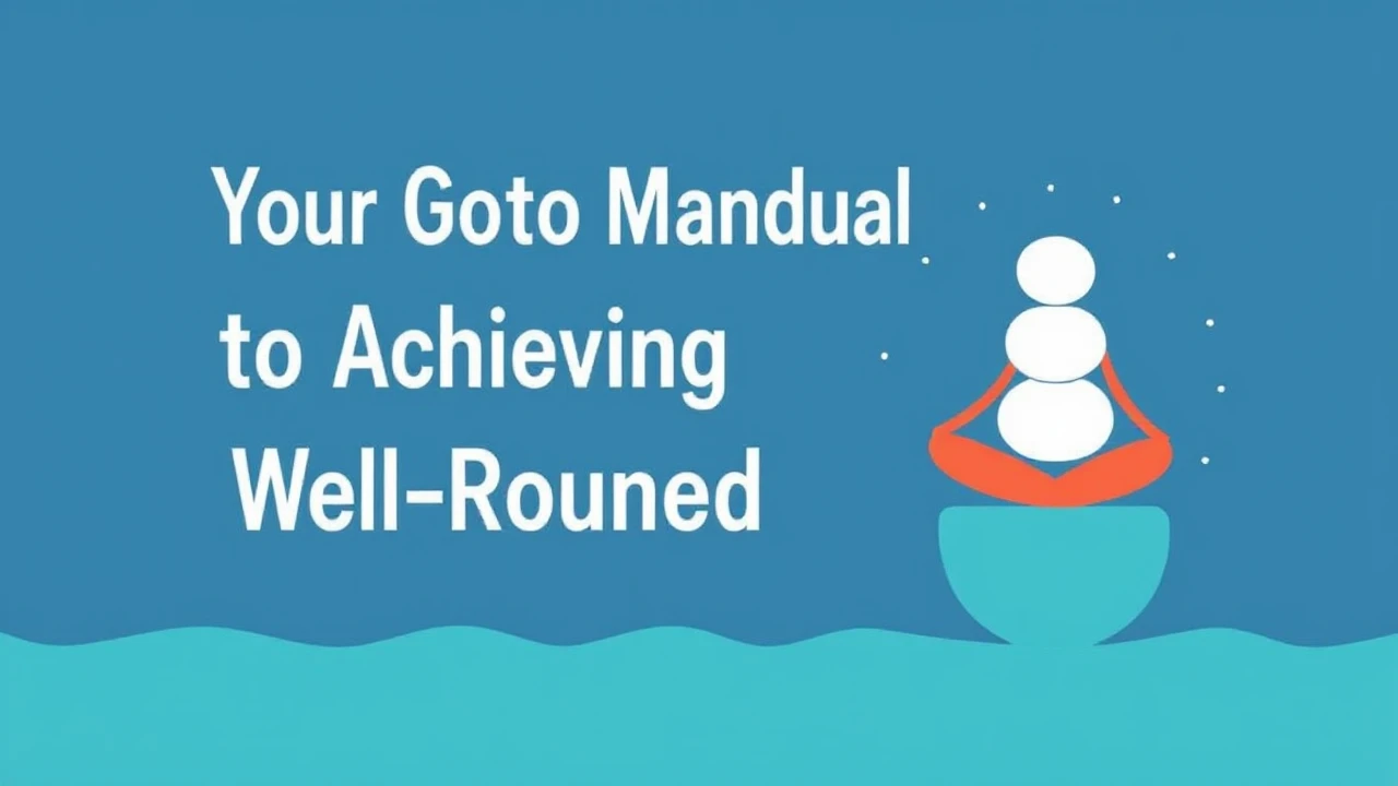 Your Go-To Manual to Achieving a Well-Rounded Lifestyle