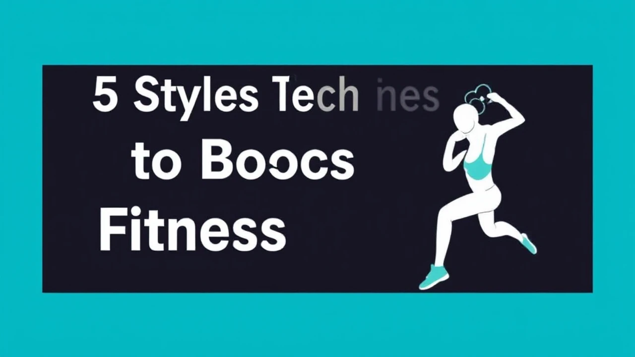 5 Stylish Techniques to Boost Your Fitness Lifestyle