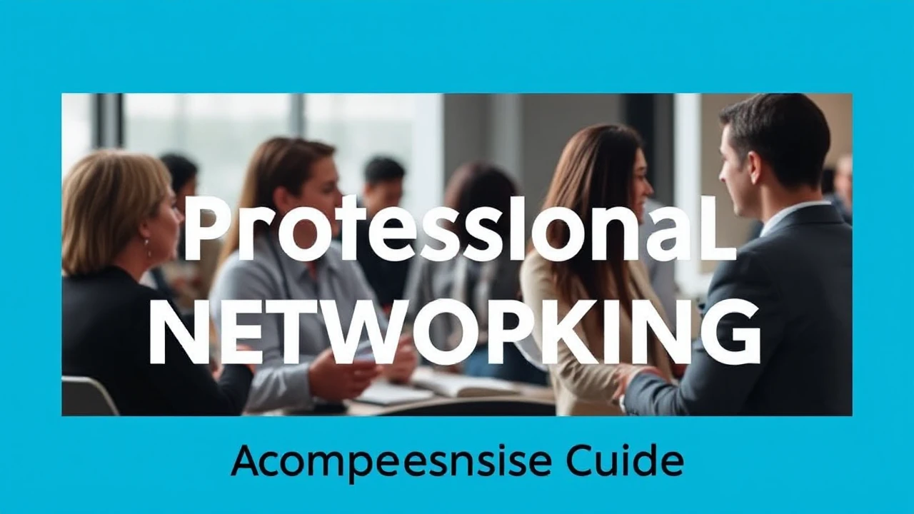 Becoming Proficient in the Art of Professional Networking: A Comprehensive Guide