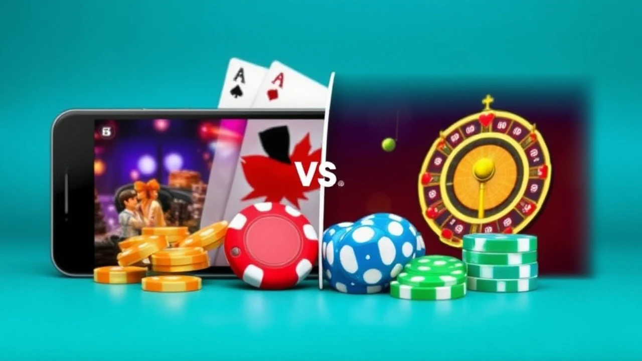 Mobile Casino vs. Traditional Casino: Pros and Cons for Proud Canadians