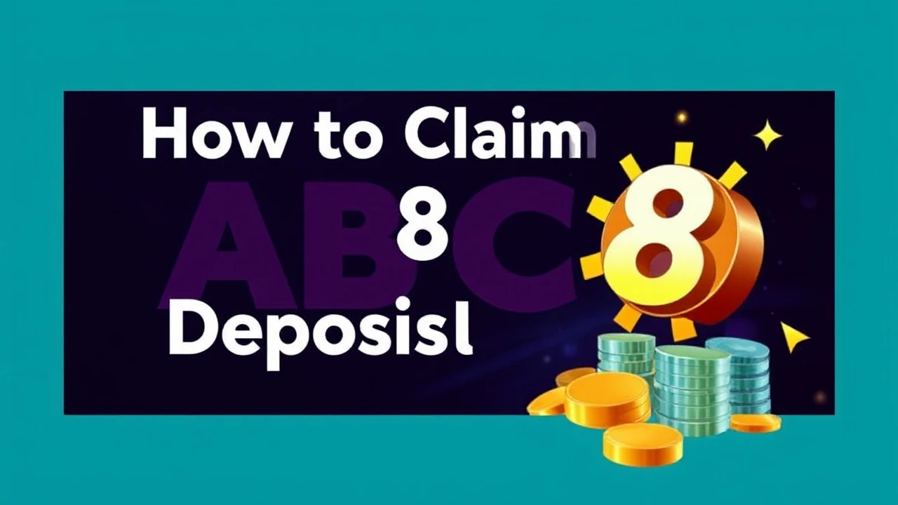 How to Claim Your ABC8 Deposit Bonus