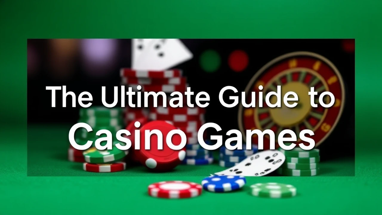 The Ultimate Guide to Casino Games