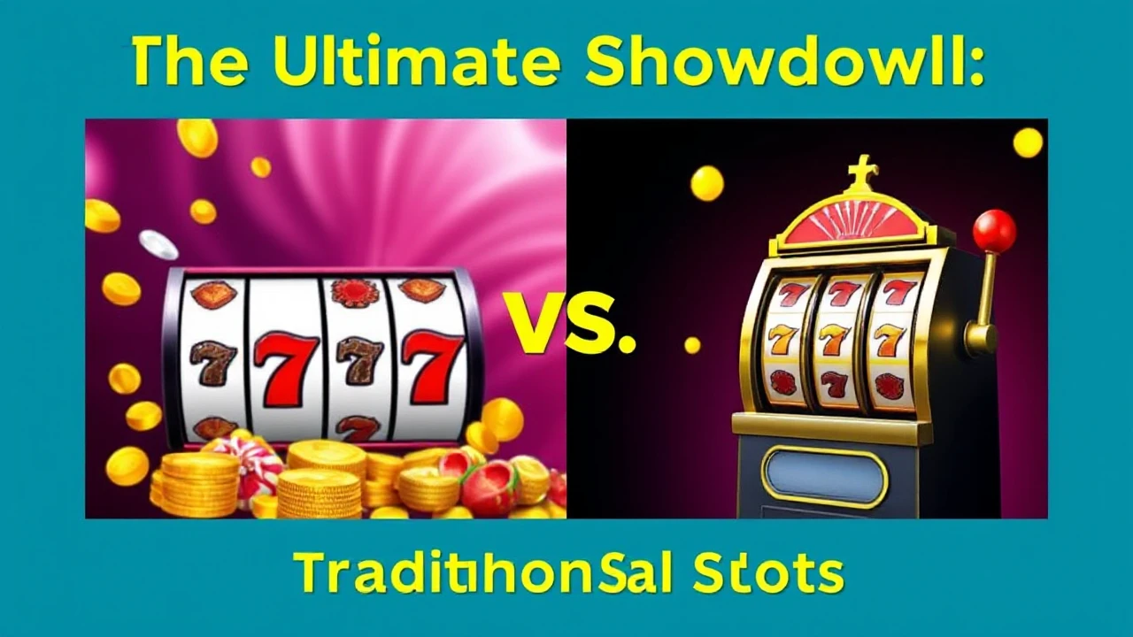 The Ultimate Showdown: Online Casino Slots vs. Traditional Slots