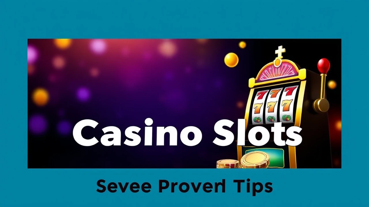 Becoming a Pro at Casino Slots: Seven Proven Tips
