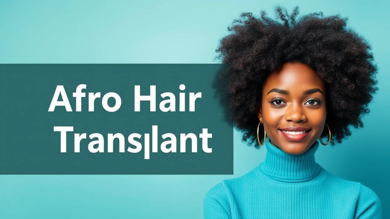 All You Need to Know of Afro Hair Transplant Process in Turkey
