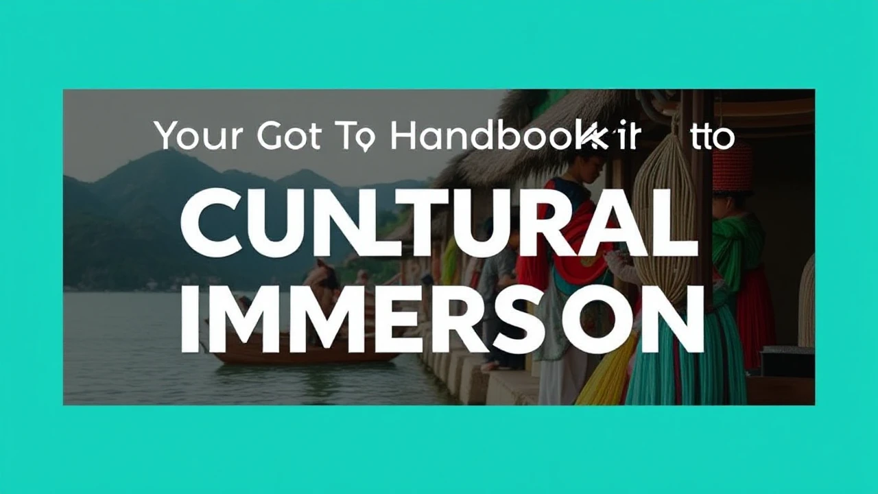 Your Go-To Handbook to Cultural Immersion: Embracing Local Traditions While Traveling