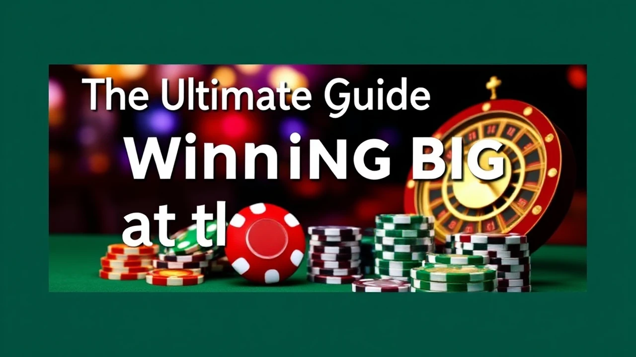 The Ultimate Guide to Winning Big at the Casino