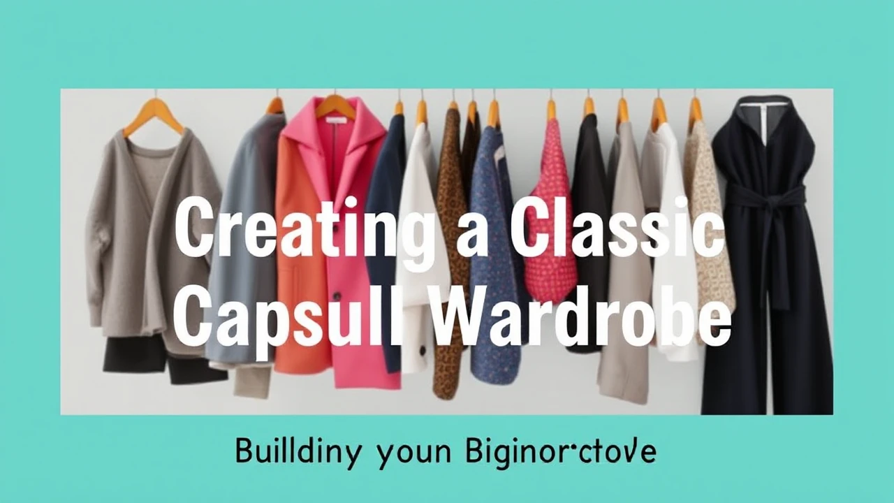 A Comprehensive Manual to Creating a Classic Capsule Wardrobe