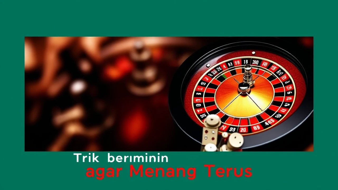 Trik Bermain Roulette agar Menang Terus