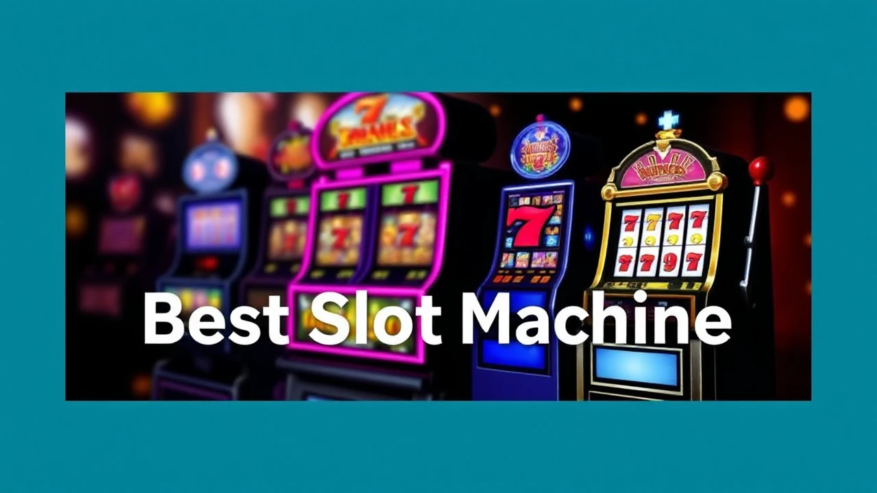The Definitive Handbook for Choosing the Best Slot Machine