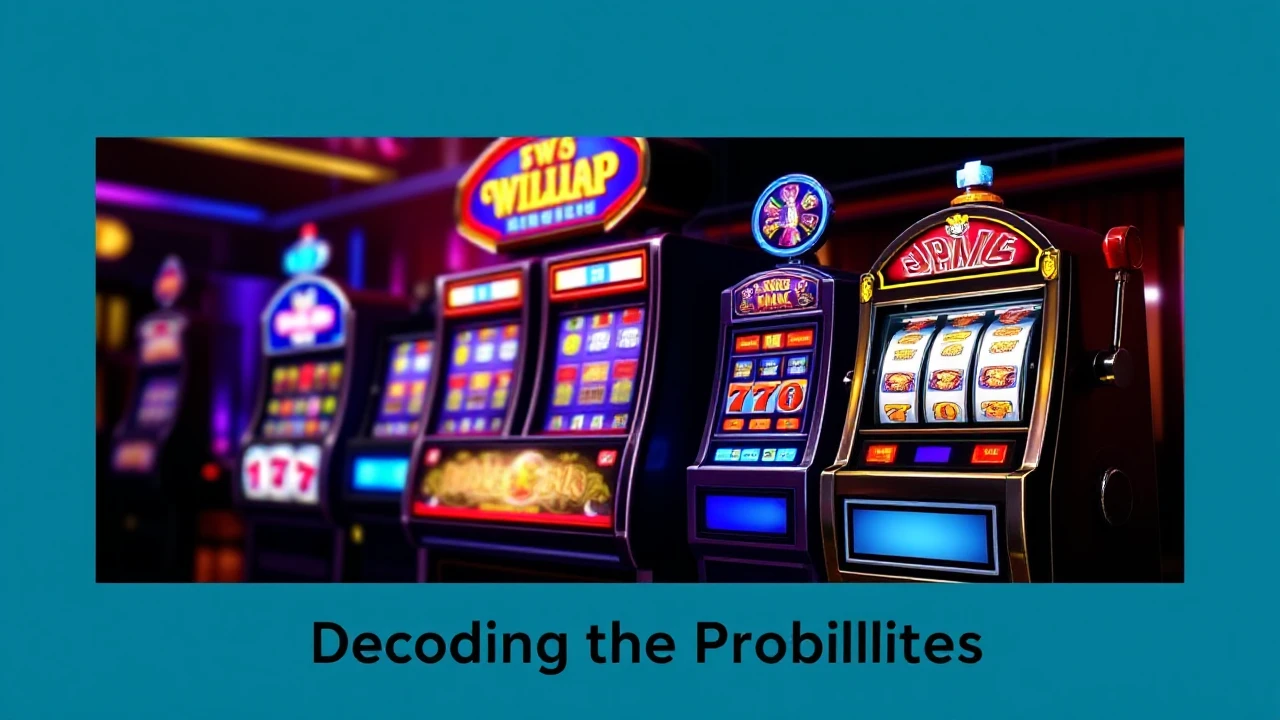 Decoding the Probabilities: Player's Guide to Slot Machines