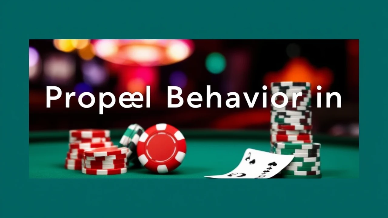 Mastering Proper Behavior in Casinos: A Complete Guide