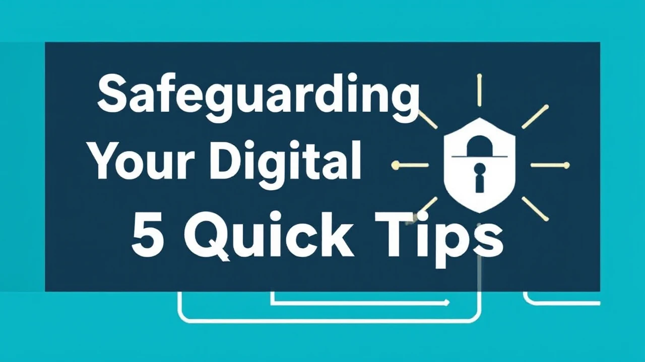 Safeguarding Your Digital Devices: 5 Quick Tips