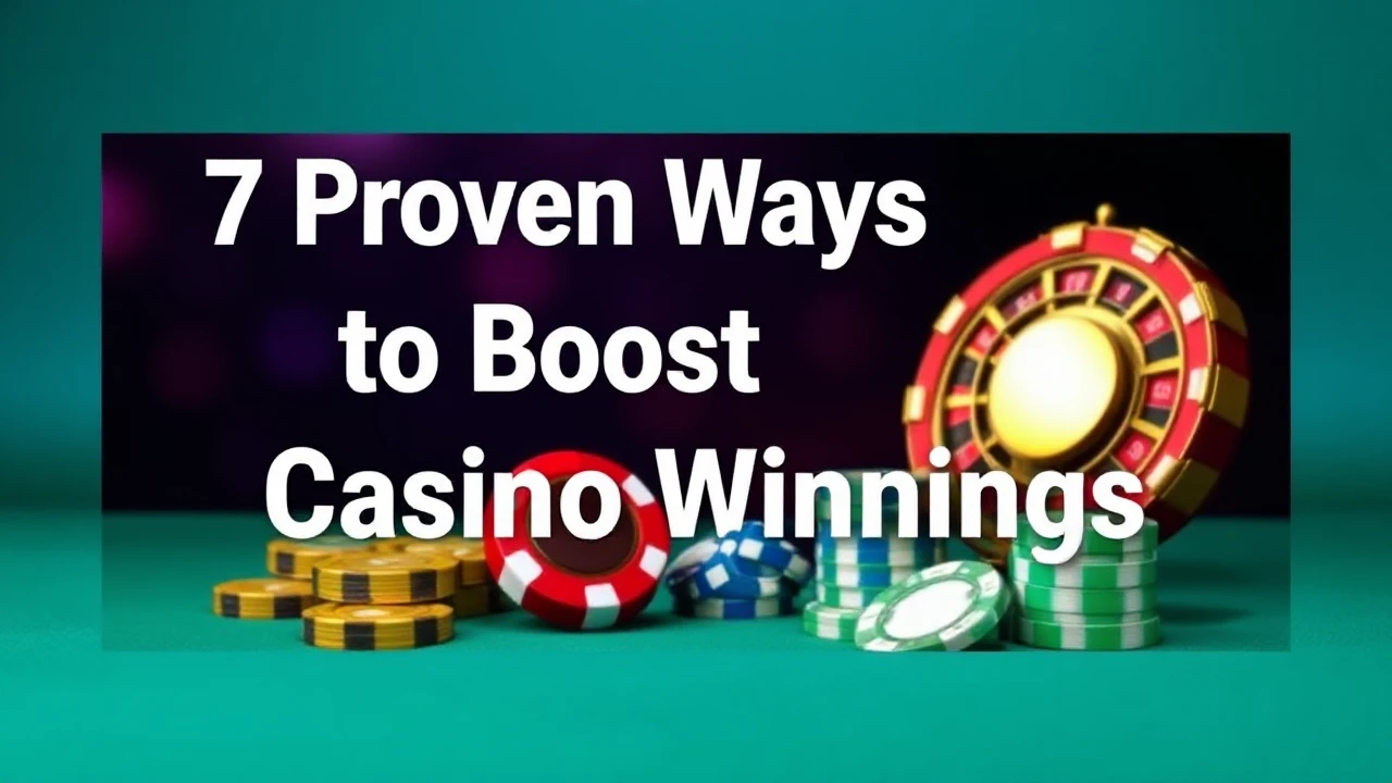 7 Proven Ways to Boost Your Casino Winnings