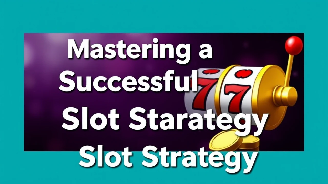 Mastering a Successful Slot Strategy