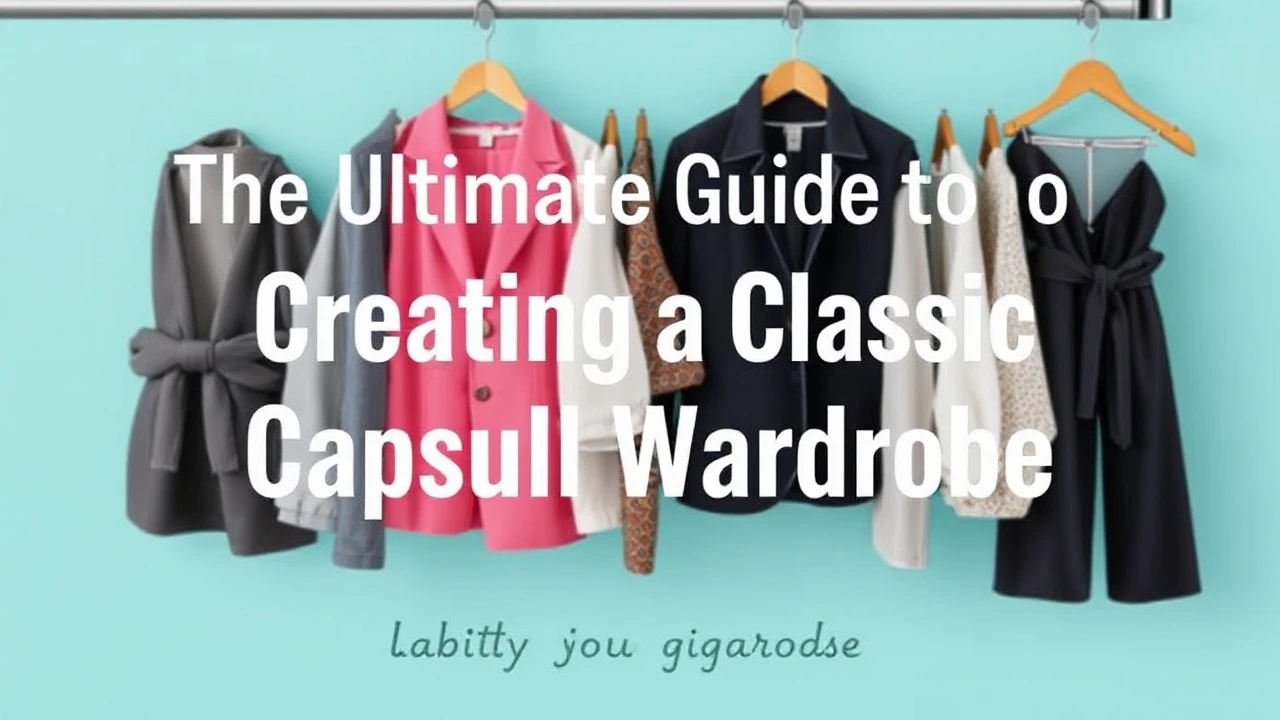 The Ultimate Guide to Creating a Classic Capsule Wardrobe