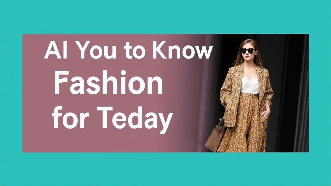 All You Need to Know to Fashion Trends for Today's Woman