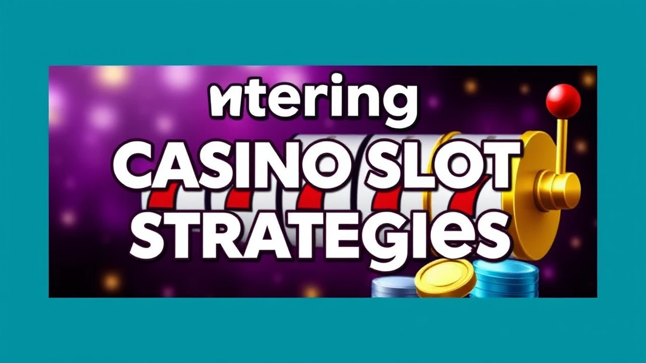Mastering Casino Slot Strategies: Techniques to Hit the Jackpot