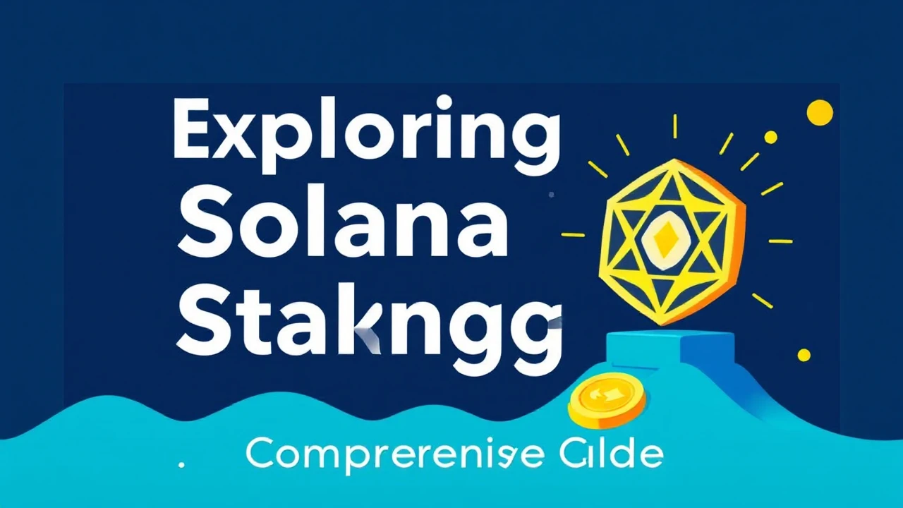 Exploring Solana Staking: A Comprehensive Guide