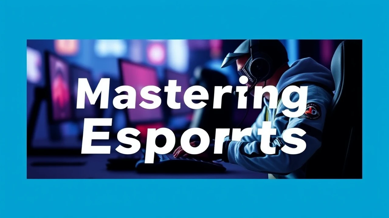 Mastering Esports: An Amateur's Guide to Conquering the Game